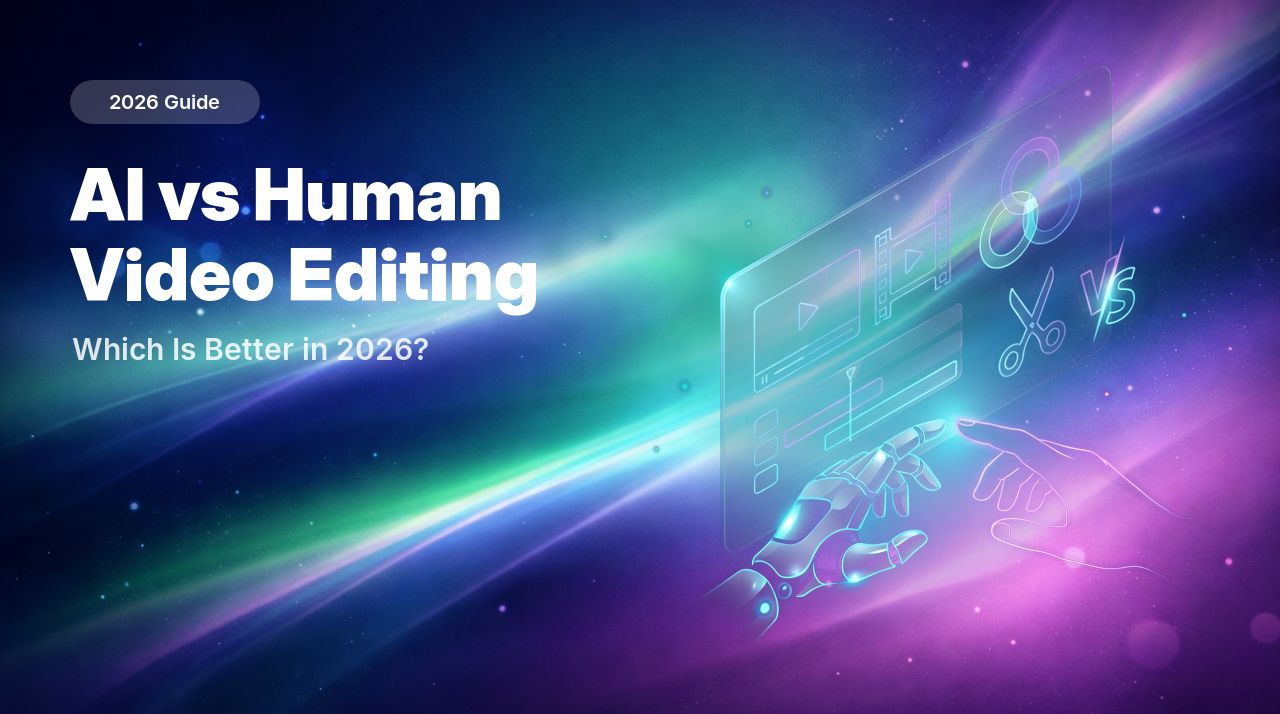 AI vs Human Video Editing: Which Is Better in 2026?